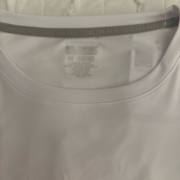 Men’s Fishing Long Sleeve Shirt- White - Picture 2 of 3